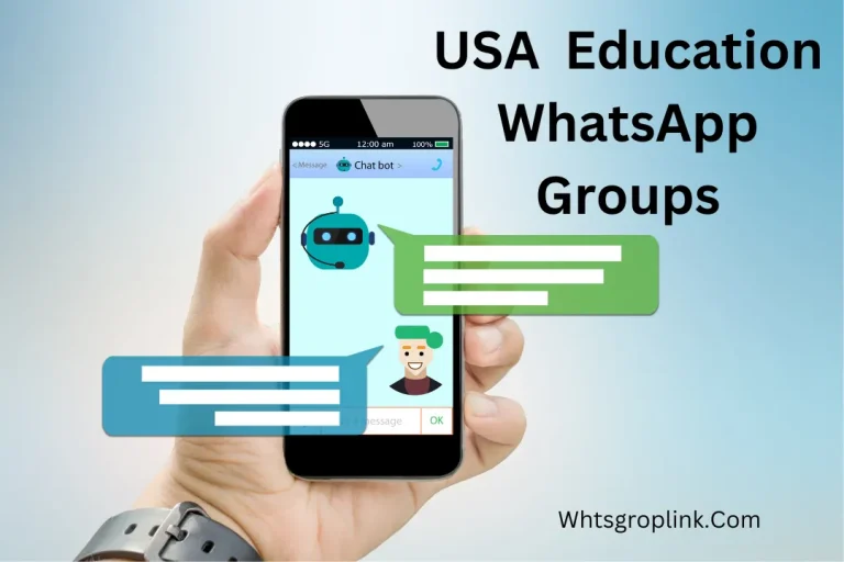 USA Education WhatsApp Groups