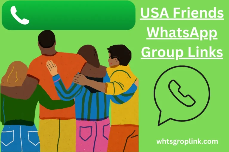 USA Friends WhatsApp Group Links