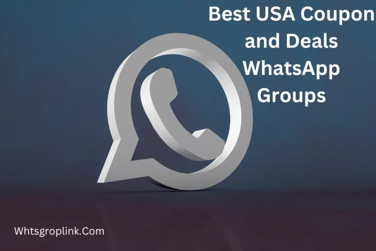 Best USA Coupons and Deals WhatsApp Groups