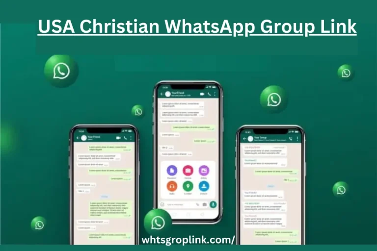 USA Christian WhatsApp Group Link