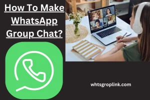 how to make whatsapp group chat