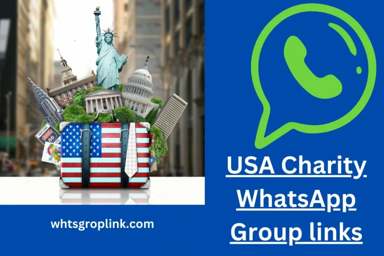 USA Charity WhatsApp Group links