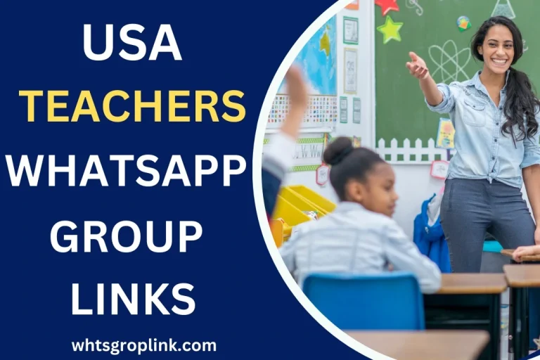 USA Teacher’s WhatsApp Group Links