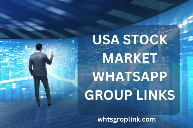 usa stock market whatsapp group link