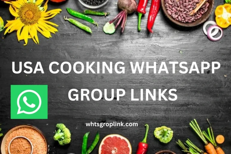 USA Cooking WhatsApp Groups