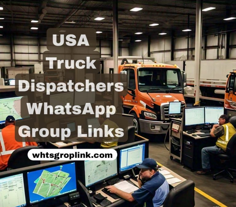 USA Truck Dispatchers WhatsApp Group Links