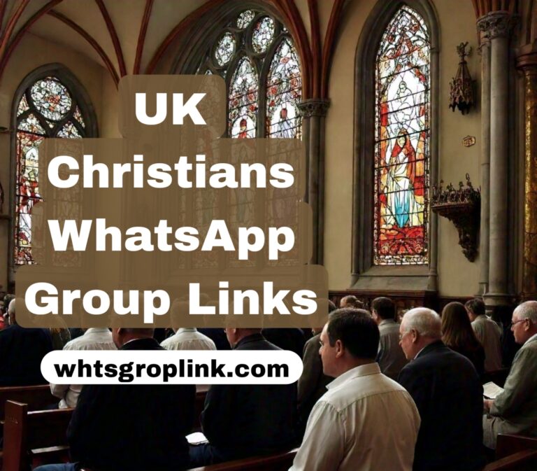 UK Christians WhatsApp Group Links