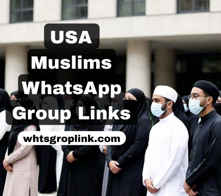 USA Muslims WhatsApp Group Links