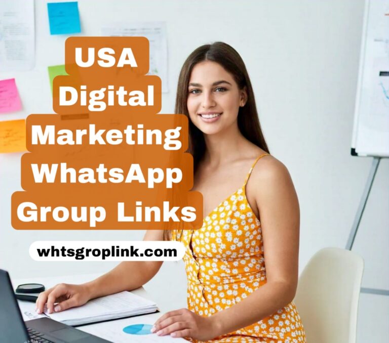 USA Digital Marketing WhatsApp Group Links