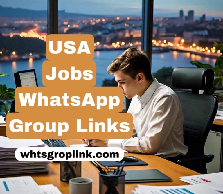 USA Jobs WhatsApp Group Links